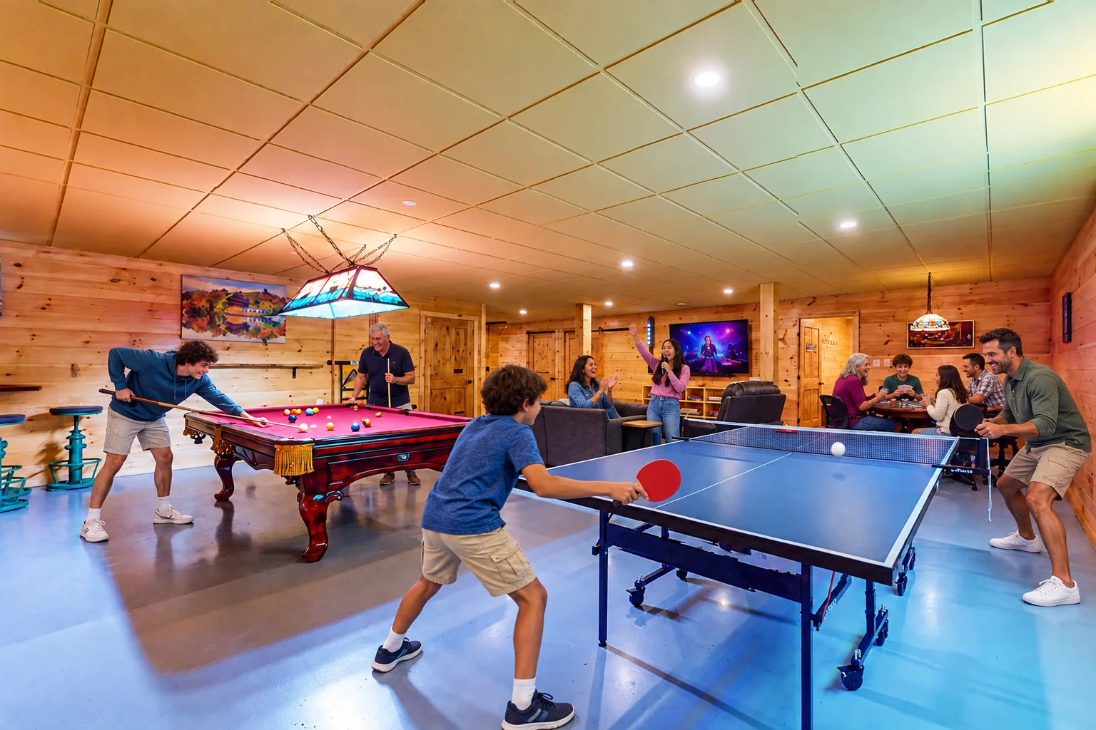 Dragon's Lair Game Room at King's Landing