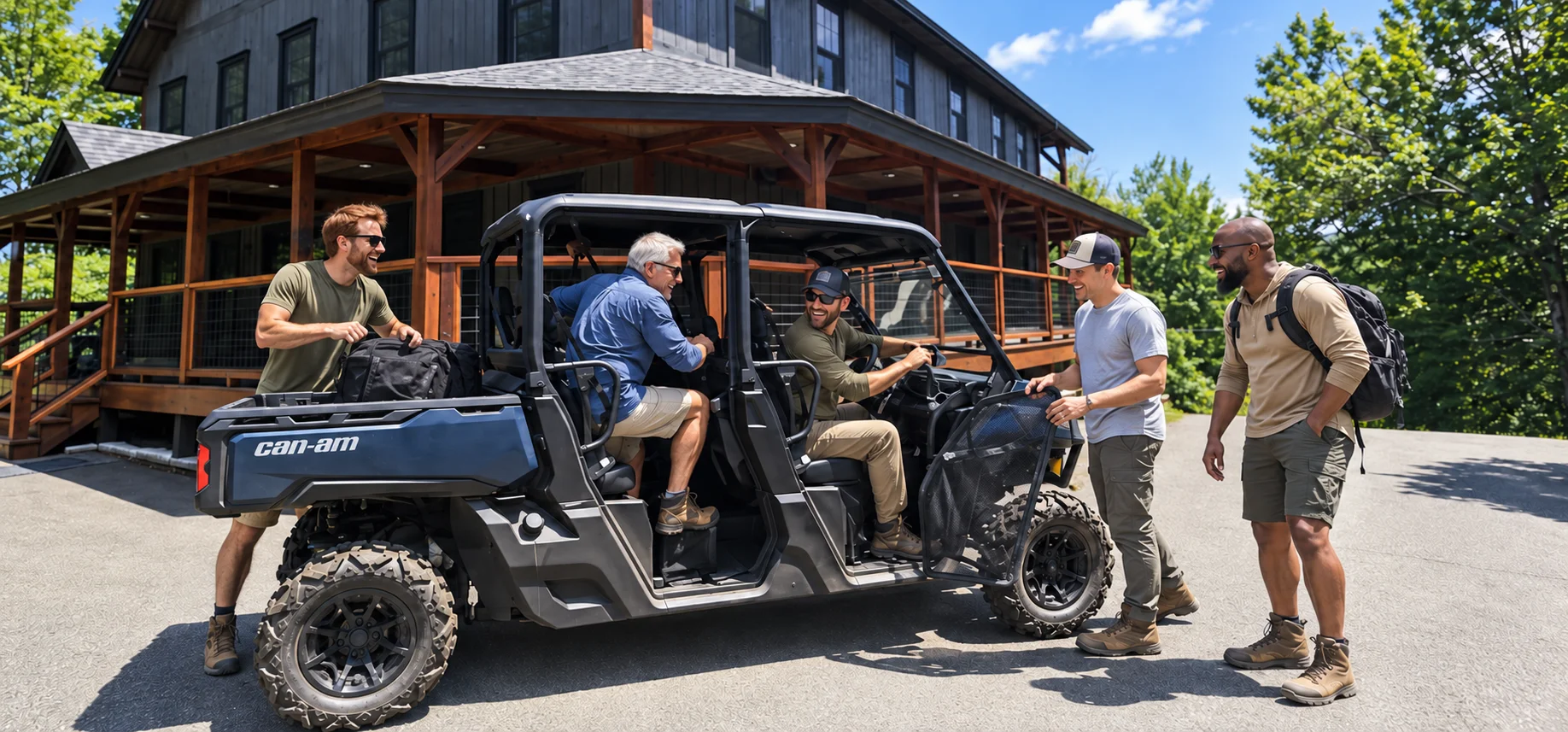 ATV/UTV Off-Roading near Moosehead Lake, Greenville, Maine